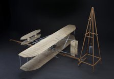 Model, Static, 1905  Wright Flyer, 1953. Creator: Joseph D. Fallo.