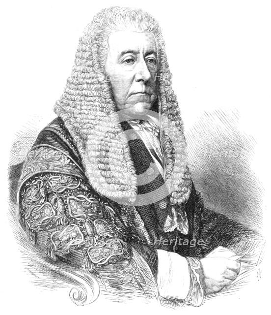 Vice-Chancellor Giffard, 1868. Creator: Unknown.