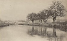 The Village by the River, 1890-1891, printed 1893. Creator: Dr Peter Henry Emerson.