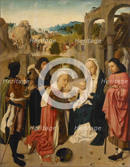 The Adoration of the Magi, 1490. Artist: Geertgen tot Sint, Jans (ca. 1460-ca. 1490)