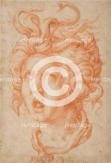 Medusa, about 1540. Creator: Francesco Salviati.