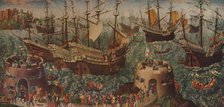 'The Embarkation of Henry VIII at Dover' c1540. Artist: Unknown.