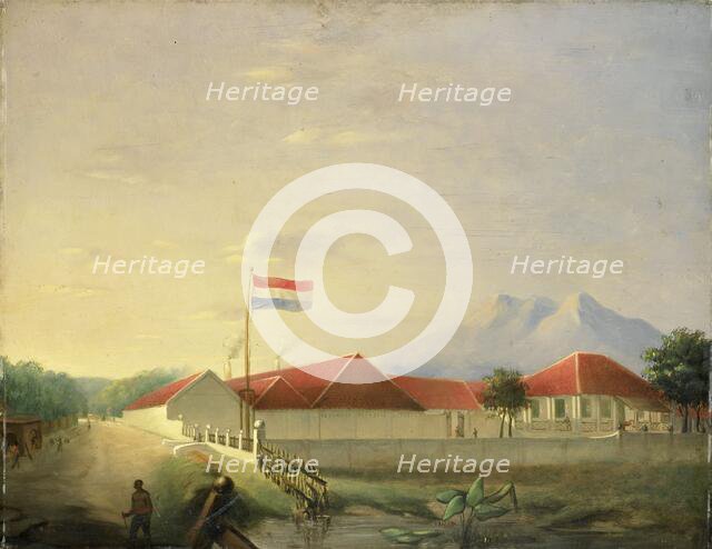 A Factory on Jawa, 1851. Creator: Herman Theodorus Hesselaar.