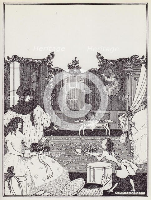 Cover Design for the Savoy No 2, 1896. Creator: Aubrey Beardsley.