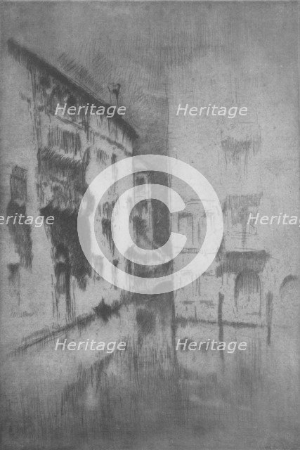 'Nocturne - Palaces', 1878, (1904). Artist: James Abbott McNeill Whistler.