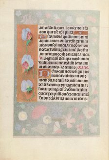 Hours of Queen Isabella the Catholic, Queen of Spain: Fol. 15v, c. 1500. Creator: Master of the First Prayerbook of Maximillian (Flemish, c. 1444-1519); Associates, and.