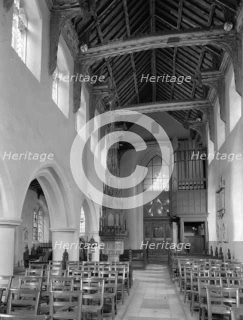 St Mary's church, Ufford, Suffolk,1960. Artist: Laurence Goldman