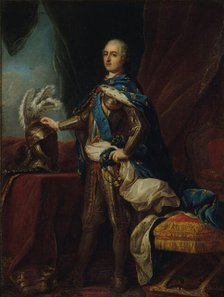 Portrait de Louis XV, d'après Charles-André Van Loo, between 1750 and 1760. Creator: Unknown.