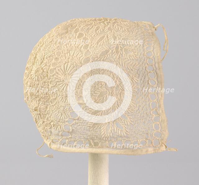 Cap, American, 1831. Creator: Abigail Lloyd Lott Zabriskie.