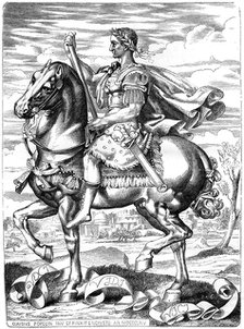 Julius Caesar, Roman general and statesman, 1st century BC (1882-1884). Artist: Unknown