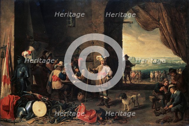 'The Guardroom', 1642. Artist: David Teniers II