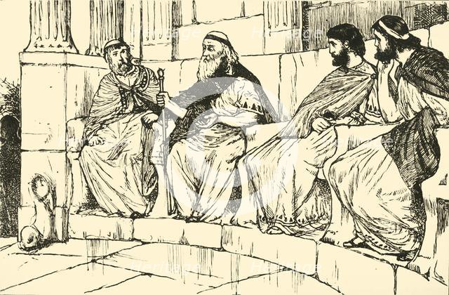 'Timelon in the Syracusan Assembly', 1890.   Creator: Unknown.