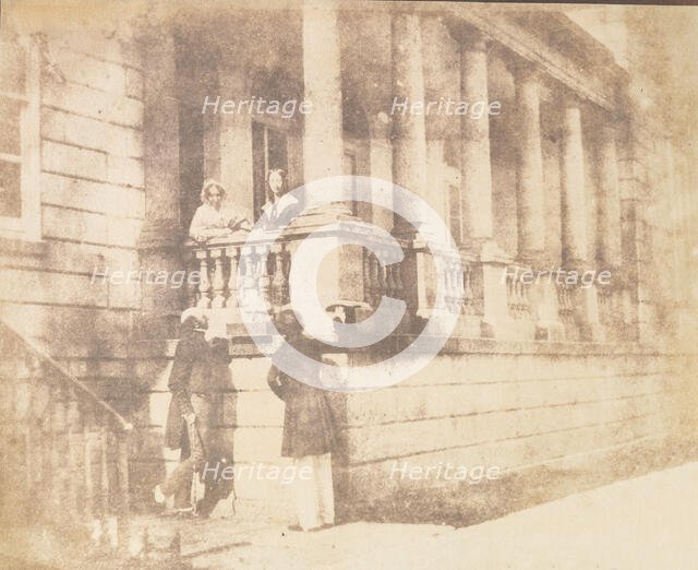 Carclew House, August 1841. Creator: William Henry Fox Talbot.