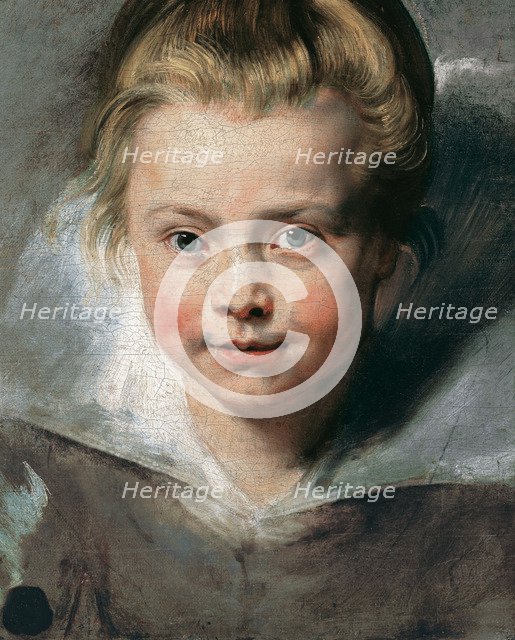 Portrait of Clara Serena Rubens. Artist: Rubens, Pieter Paul (1577-1640)