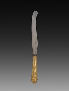 Knife, c. 1725. Creator: Unknown.