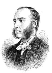 The Rev. Dr. Jex-Blake, Head Master of Rugby School, 1874. Creator: Unknown.