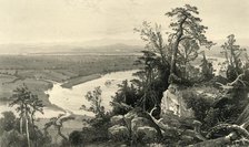 'Connecticut Valley from Mount Tom', 1874.  Creator: Samuel Valentine Hunt.