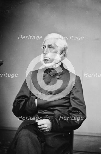 Rev. F.A. Barton, between 1855 and 1865. Creator: Unknown.