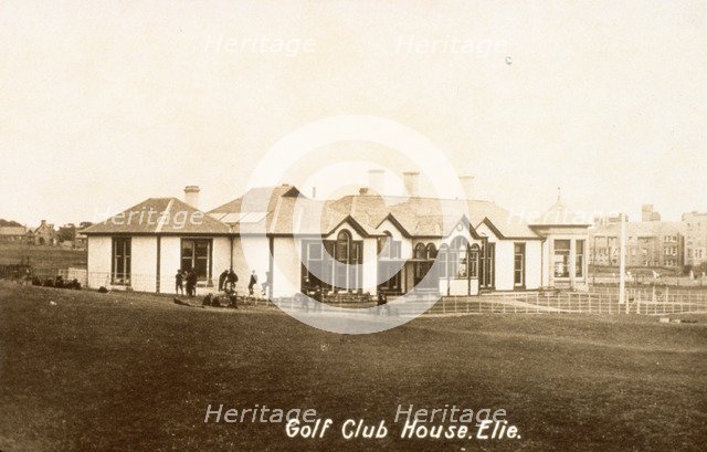 Postcard of Golf Club House, Elie, 1914. Artist: Unknown