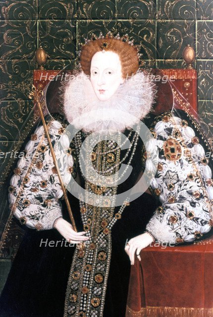 Elizabeth I, Queen of England and Ireland, 1558-1603. Artist: Unknown