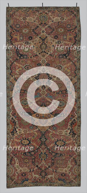 Carpet, Iran, early 17th century. Creator: Unknown.