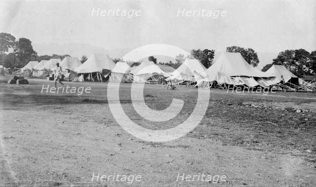 British army encampment, Dehra Dun, India, 1917. Artist: Unknown