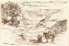 The Paladins (Les Paladins), 1871. Creator: Jean-Baptiste-Camille Corot.