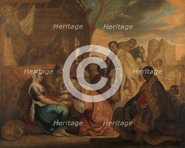 The adoration of the Magi, 1646. Creator: Joris van Schooten.