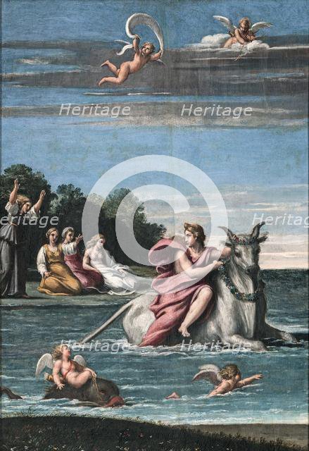 The Rape of Europa, 1602-1605. Creator: Carracci, Antonio Marziale (1583-1618).