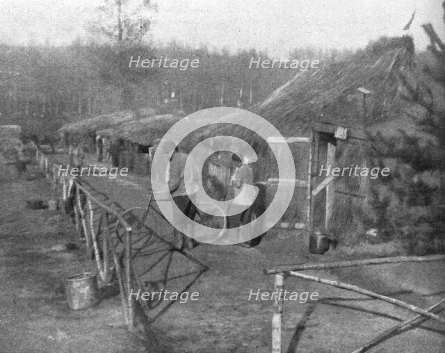 'Le front pittoresque; Villages de Paillot et Terriers a flanc de coteaux: La grande rue', 1914. Creator: Unknown.