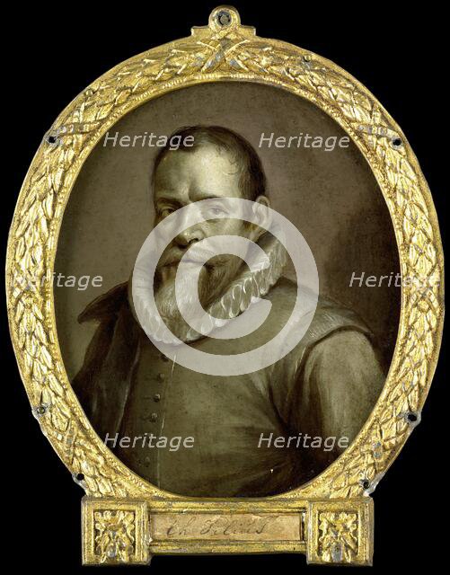 Portrait of Theodorus Velius, Writer of the Chronicle of Horn, c.1732-c.1771. Creator: Jan Maurits Quinkhard.