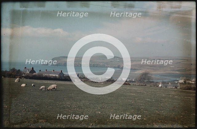 Parrog, Newport, Pembrokeshire, Wales, 1930-1939. Creator: Eric Maybank.