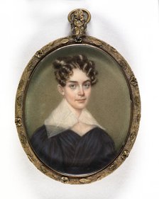 Portrait of a Lady, ca. 1830. Creator: Nathaniel Rogers.