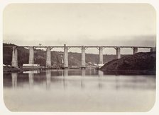 Aqueduct of Port-Launay, c.1861. Creator: Jules Duclos.