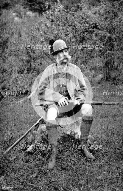 His Imperial Majesty Francis Joseph, Emperor of Austria, 1895. Creator: Charles Scolik.