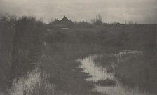The Fringe of the Marsh, 1886. Creators: Dr Peter Henry Emerson, Thomas Frederick Goodall.