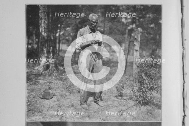 Making a hand, 1926. Creator: Unknown.