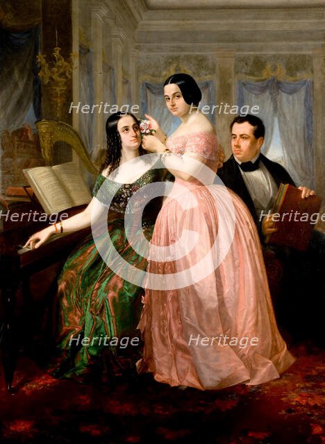 Francisco Manuel da Silva (1795-1865), 1850. Creator: Correia de Lima, José (1814-1857).