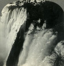 'Victoria Falls Making a 343-Foot Plunge, Rhodesia, South Africa', c1930s. Creator: Unknown.