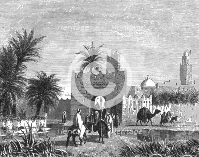 ''Tetuan; A Ride to Gebel-Mousa, in North-Western Barbary', 1875. Creator: Trorey Blackmore.