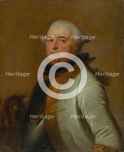 Portrait of Field Marshal Mikulás Mednyánszky, 1780-1790. Creator: Daniel Woge.