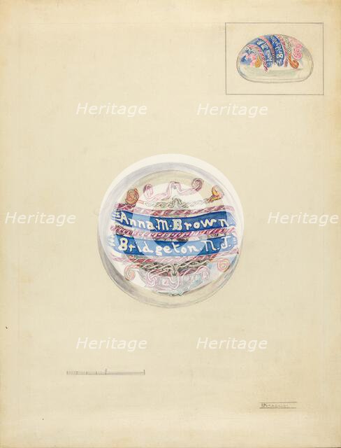 Blown Glass, 1935/1942. Creator: Frank Fumagalli.