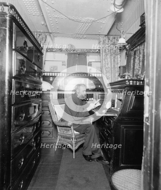 U.S.S. Maine, paymaster Whitehouse, 1896. Creator: Unknown.