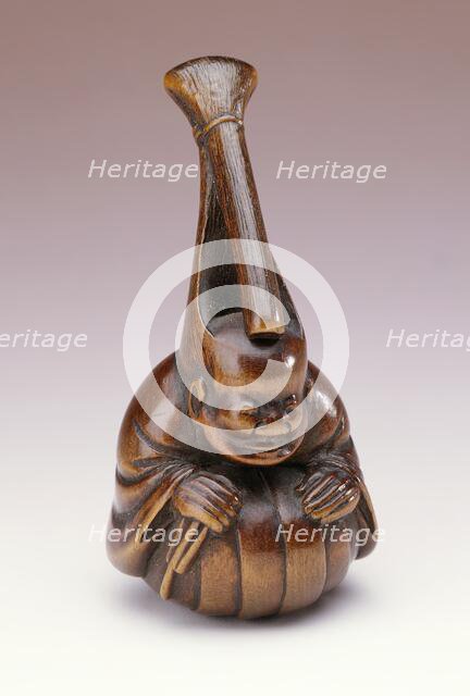 Man with Exaggerated Topknot, early 19th century. Creator: Unknown.