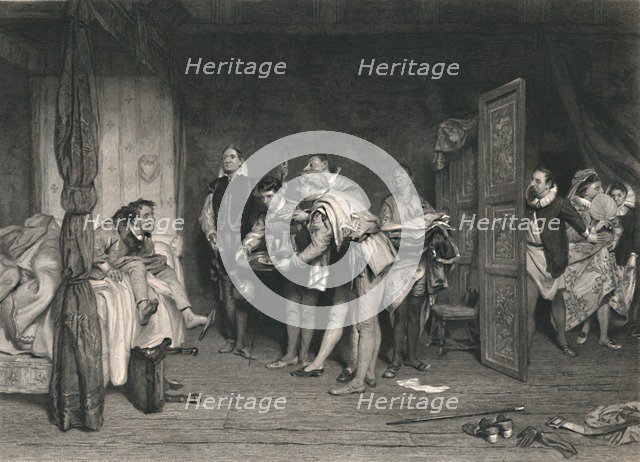 'Christopher Sly (Taming of the Shrew)', c1870. Creator: Charles W Sharpe.