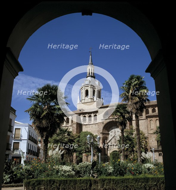 Church of Manzanares in Castile La Mancha.