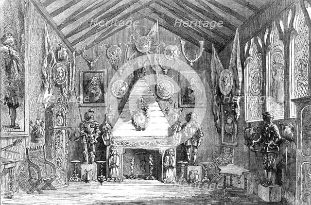 The Oldham Lyceum Educational and Industrial Exhibition - the Baronial Hall, 1854. Creator: Unknown.