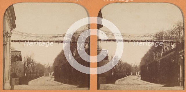 Le Chateau de St. Cloud, Cote du Parc Reserve, 1860s. Creator: A. Hanriot.