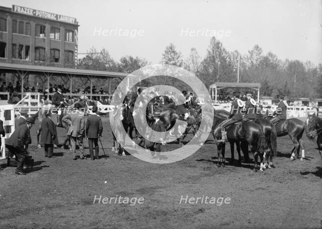 Horse Shows - Unidentified Entrant, 1912. Creator: Harris & Ewing.