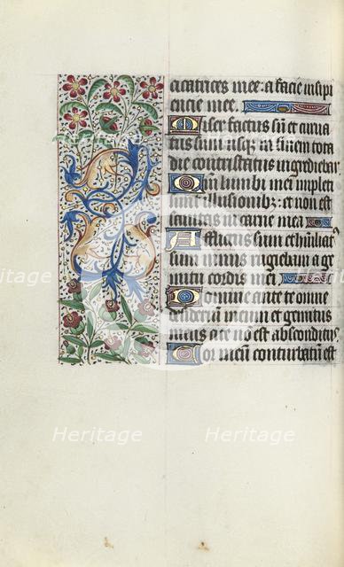 Book of Hours (Use of Rouen): fol. 83v, c. 1470. Creator: Master of the Geneva Latini (French, active Rouen, 1460-80).